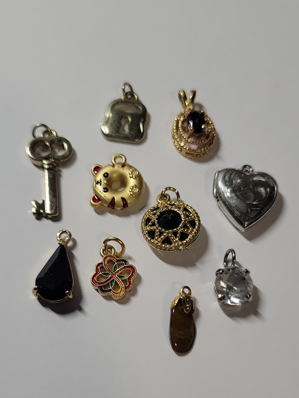 Mixed  Small  Charm Lot - Assorted Colors